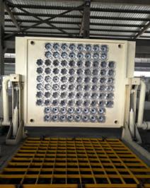Dense hot roof casting equipment